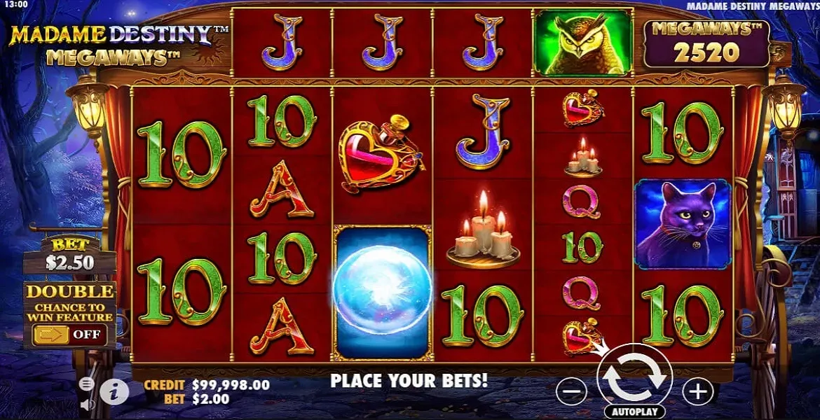 Play in Madame Destiny Megaways Slot Demo, Review, Free Spins & Bonuses for free now | Aussieslotscasino.com