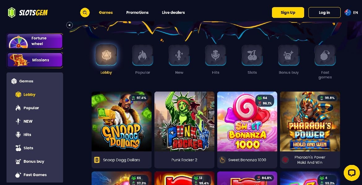 Games Selection